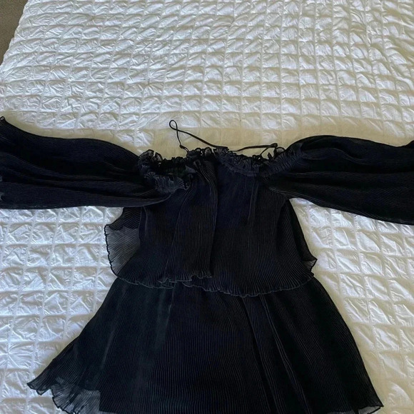 Alice McCall black locomotion pleated jumpsuit - Picture 4 of 15